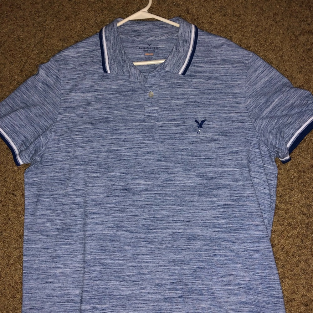 Blue polo